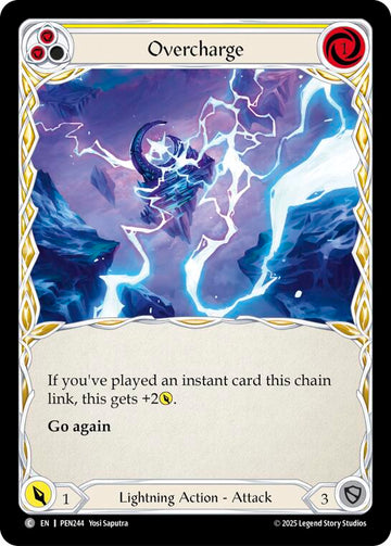 Overcharge (Yellow) (Regular) [PEN244] (Compendium of Rathe)