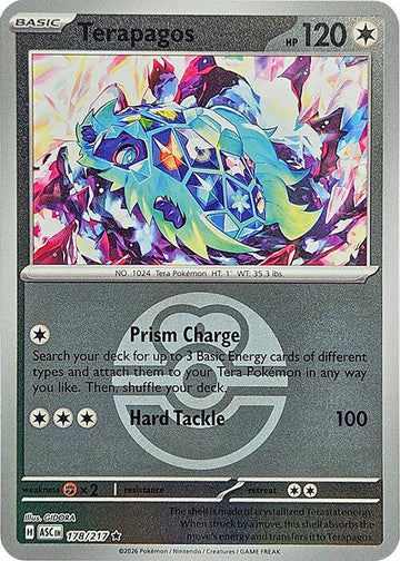 Terapagos (178/217) (Love Ball) [Mega Evolution: Ascended Heroes]