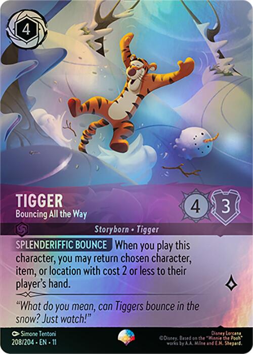 Tigger - Bouncing All the Way (Epic) (208/204) [Winterspell]