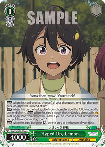 Hyped Up, Lemon (MKI/W126-E040 U) [Makeine: Too Many Losing Heroines!]