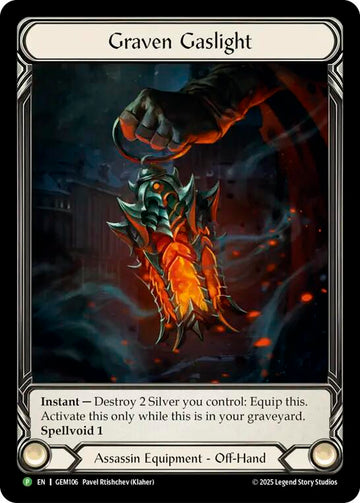 Graven Gaslight [GEM106] (GEM Pack 4)  Cold Foil