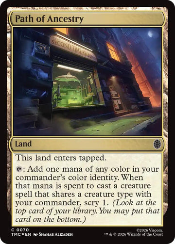 Path of Ancestry (Surge Foil) [Teenage Mutant Ninja Turtles Commander]