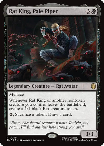 Rat King, Pale Piper (Surge Foil) [Teenage Mutant Ninja Turtles Commander]