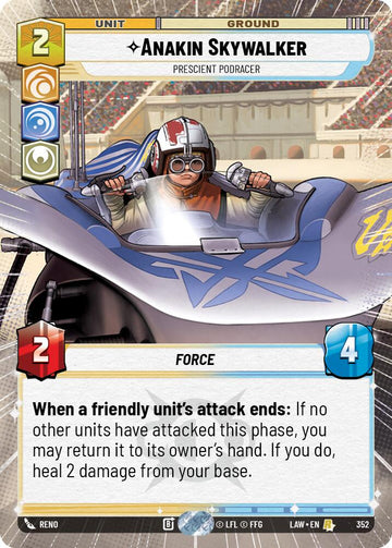 Anakin Skywalker - Prescient Podracer (352) (Hyperspace) (352) [A Lawless Time]