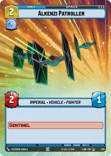 Alkenzi Patroller (378) (Hyperspace) (378) [A Lawless Time]