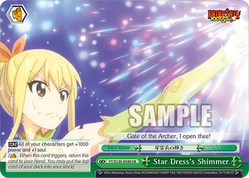 Star Dress's Shimmer (FT/S120-E049 CR) [FAIRY TAIL 100 YEARS QUEST]