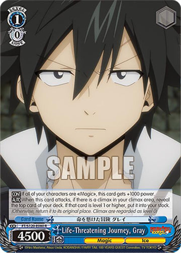 Life-Threatening Journey, Gray (FT/S120-E080 R) [FAIRY TAIL 100 YEARS QUEST]