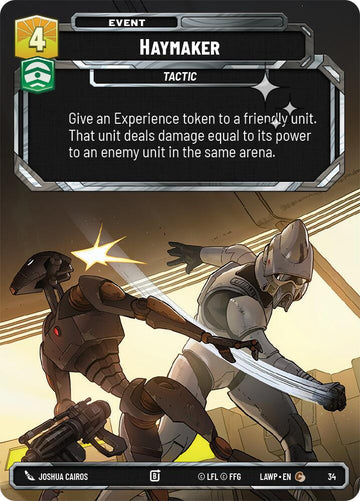 Haymaker (34) (Foil) (34) [A Lawless Time: Weekly Play]