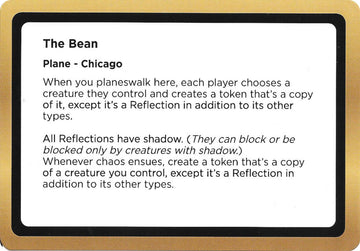 The Bean (Black Lotus Unknown Planechase) [Oversize Cards]