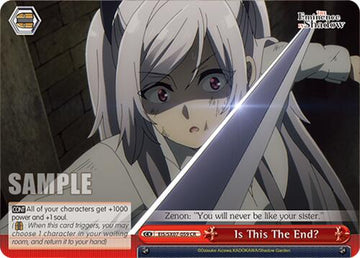 Is This The End? (EIS/SX07-059) [The Eminence in Shadow]