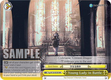 Young Lady in Battle (Fsp/W120-E035R RRR) [Fujimi Fantasia Bunko Vol.2]