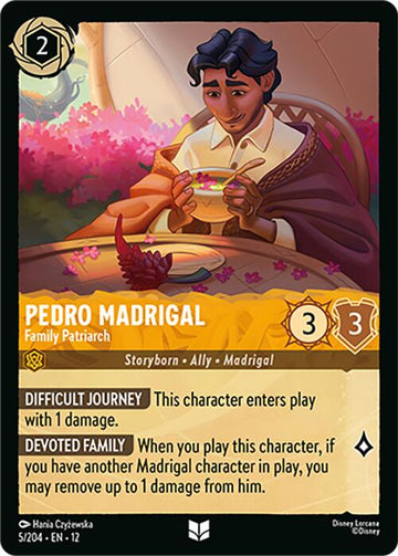 Pedro Madrigal - Family Patriarch (5/204) [Wilds Unknown]