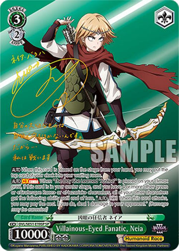 Villainous-Eyed Fanatic, Neia (OVL/SE51-E19SP SP) [Nazarick: Tomb of the Undead Vol.3 Extra Booster]