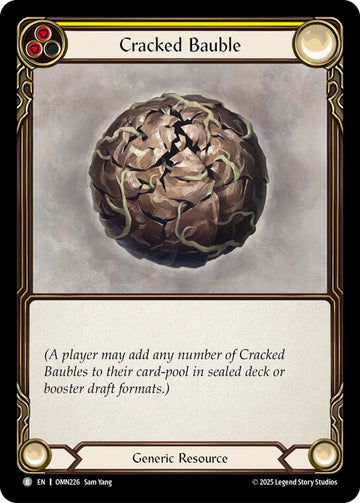 Cracked Bauble (Yellow) [OMN226] (Omens of the Third Age)