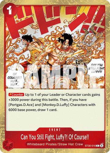 Can You Still Fight, Luffy?! Of Course!! [Starter Deck EX: Gear 5]