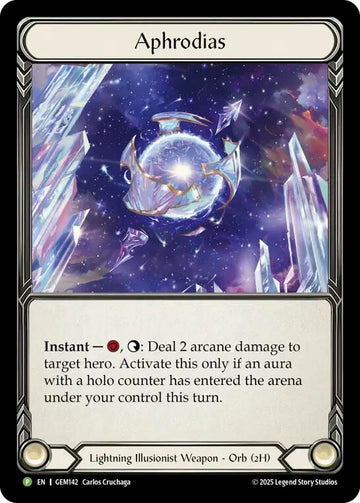 Aphrodias [GEM142-CF] (GEM Pack 5)  Cold Foil