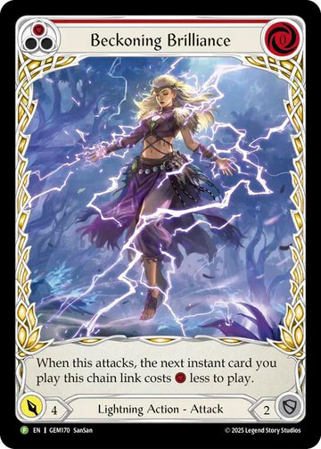 Beckoning Brilliance (Red) [GEM170] (GEM Pack 5)