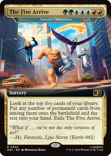 The Five Arrive - Genesis Ultimatum (Extended Art) [Marvel Super Heroes Commander]