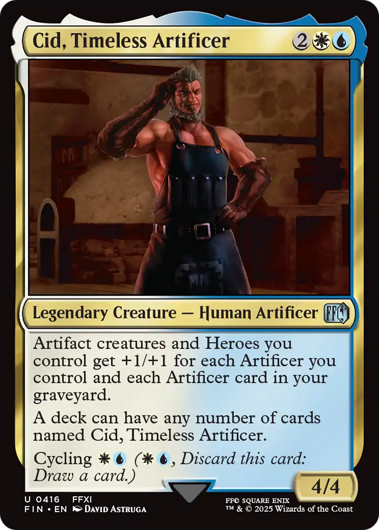 Cid, Timeless Artificer (0416) [FINAL FANTASY]