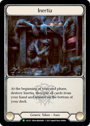 Inertia // Ponder [LGS127 // LGS128] (Promo)  Cold Foil