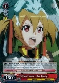 Silica Leaves the Party (SAO/S20-E064 C) [Sword Art Online]