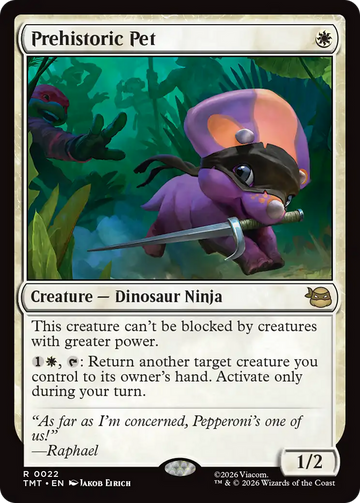 Prehistoric Pet [Teenage Mutant Ninja Turtles]