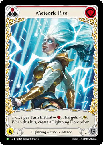 Meteoric Rise [FAB472] (Promo)  Rainbow Foil
