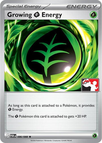 Growing Grass Energy (086/088) [Prize Pack Series Nine]