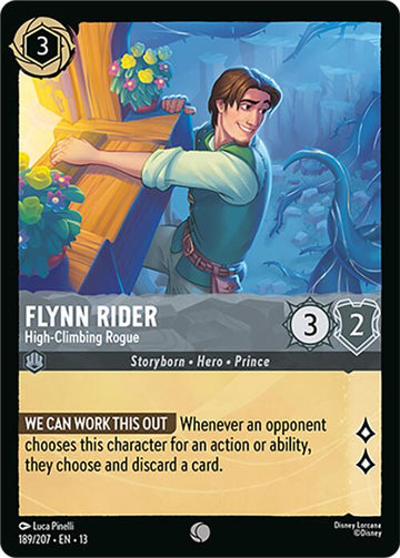 Flynn Rider - High-Climbing Rogue (189/207) [Attack of the Vine!]