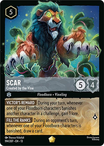 Scar - Created by the Vine (194/207) [Attack of the Vine!]