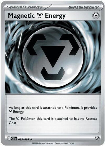 Magnetic Metal Energy (085/086) (Non-Holo) (Deck Exclusive) [Mega Evolution: Chaos Rising]
