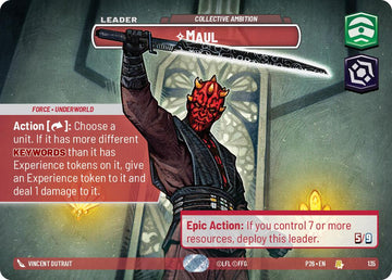 Maul - Collective Ambition (135) (Prize Wall) (135) [Galactic Championship 2026]