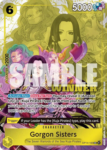 Gorgon Sisters (Winner Pack 2026 Vol. 3) [One Piece Promotion Cards]