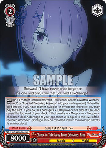 Chance to Take Away From Delusions, Ram (RZ/S116-E061) [Re:ZERO -Starting Life in Another World- Vol.3]