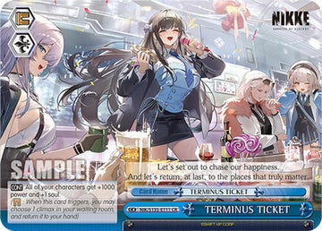 TERMINUS TICKET (NIK/S135-E111) [GODDESS OF VICTORY: NIKKE Vol.2]