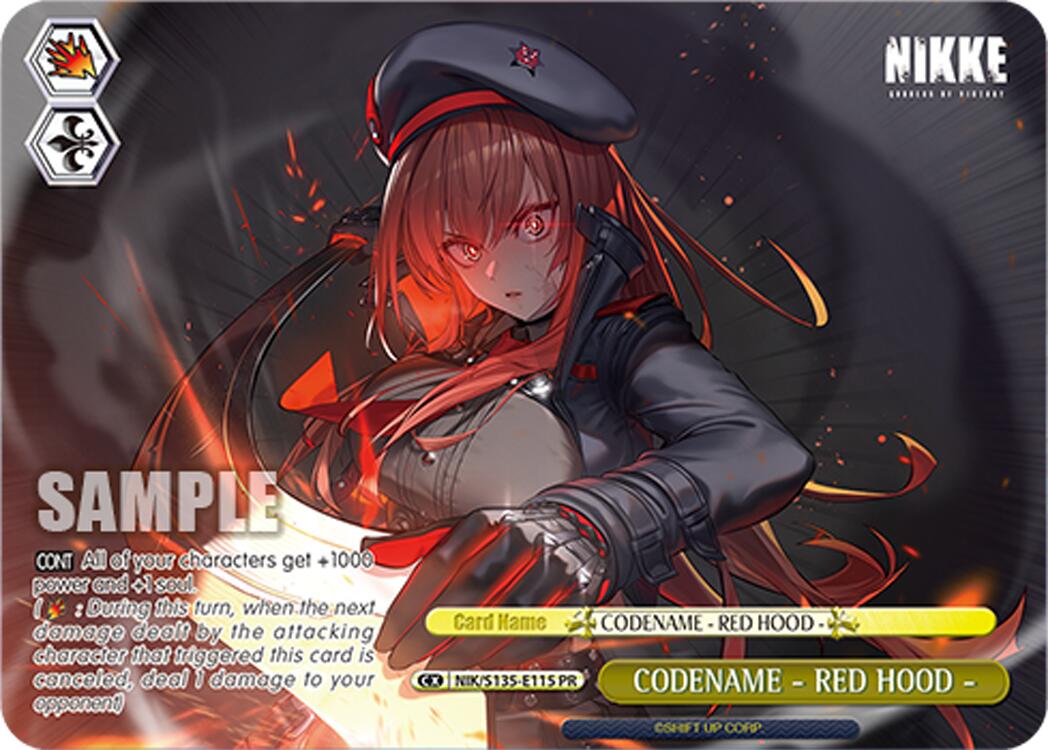 CODENAME - RED HOOD - (NIK/S135-E115) (PR) [GODDESS OF VICTORY: NIKKE Vol.2]