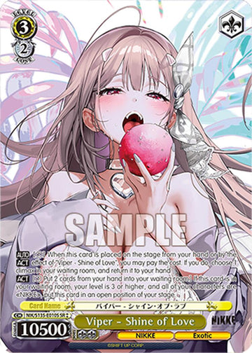 Viper - Shine of Love (NIK/S135-E010S) (SR) [GODDESS OF VICTORY: NIKKE Vol.2]