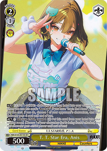 T. T. Star Era, Anis (NIK/S135-E014S) (SR) [GODDESS OF VICTORY: NIKKE Vol.2]