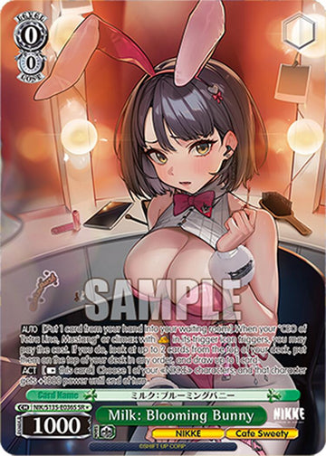 Milk: Blooming Bunny (NIK/S135-E036S) (SR) [GODDESS OF VICTORY: NIKKE Vol.2]