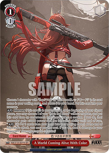 A World Coming Alive With Color (NIK/S135-E077S) (SR) [GODDESS OF VICTORY: NIKKE Vol.2]