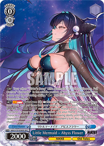 Little Mermaid - Abyss Flower (NIK/S135-E089S) (SR) [GODDESS OF VICTORY: NIKKE Vol.2]