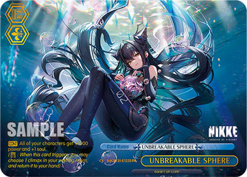 UNBREAKABLE SPHERE (NIK/S135-E123S) (PR) (Foil) [GODDESS OF VICTORY: NIKKE Vol.2]