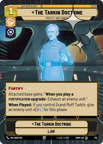 The Tarkin Doctrine - Protect and Punish (716) (Hyperspace Foil) (716) [Homeworlds]