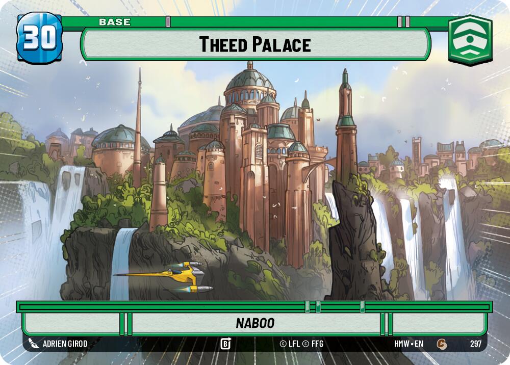 Theed Palace // Shield (297 // t06/05) (Hyperspace) (297 // T06/05) [Homeworlds]