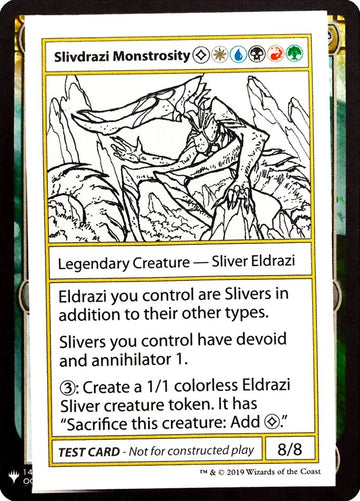 Slivdrazi Monstrosity [Mystery Booster Playtest Cards]