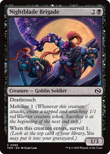 Nightblade Brigade [Tarkir: Dragonstorm]