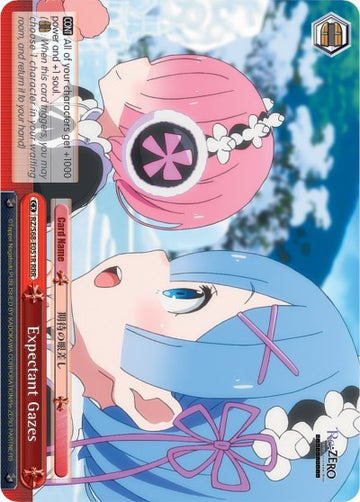 Expectant Gazes (RZ/S68-E051R RRR) [Re:ZERO Memory Snow]