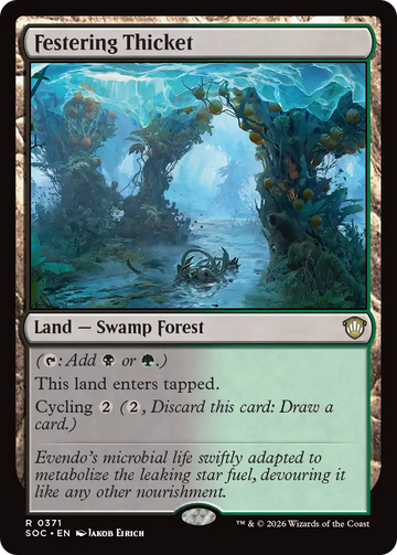 Festering Thicket [Secrets of Strixhaven Commander]