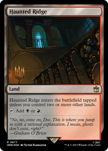 Haunted Ridge (Surge Foil) [Doctor Who]