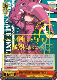 Insightful Shooter, LLENN (GGO/S59-E035GGR GGR) [Gun Gale Online]